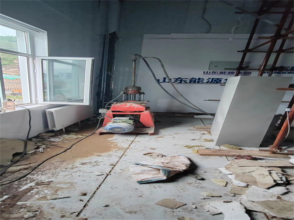 特克斯地基基础下沉墙体裂缝加固注浆顶升施工